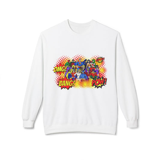 Comic Helden Graphic Sweatshirt, Superhero
