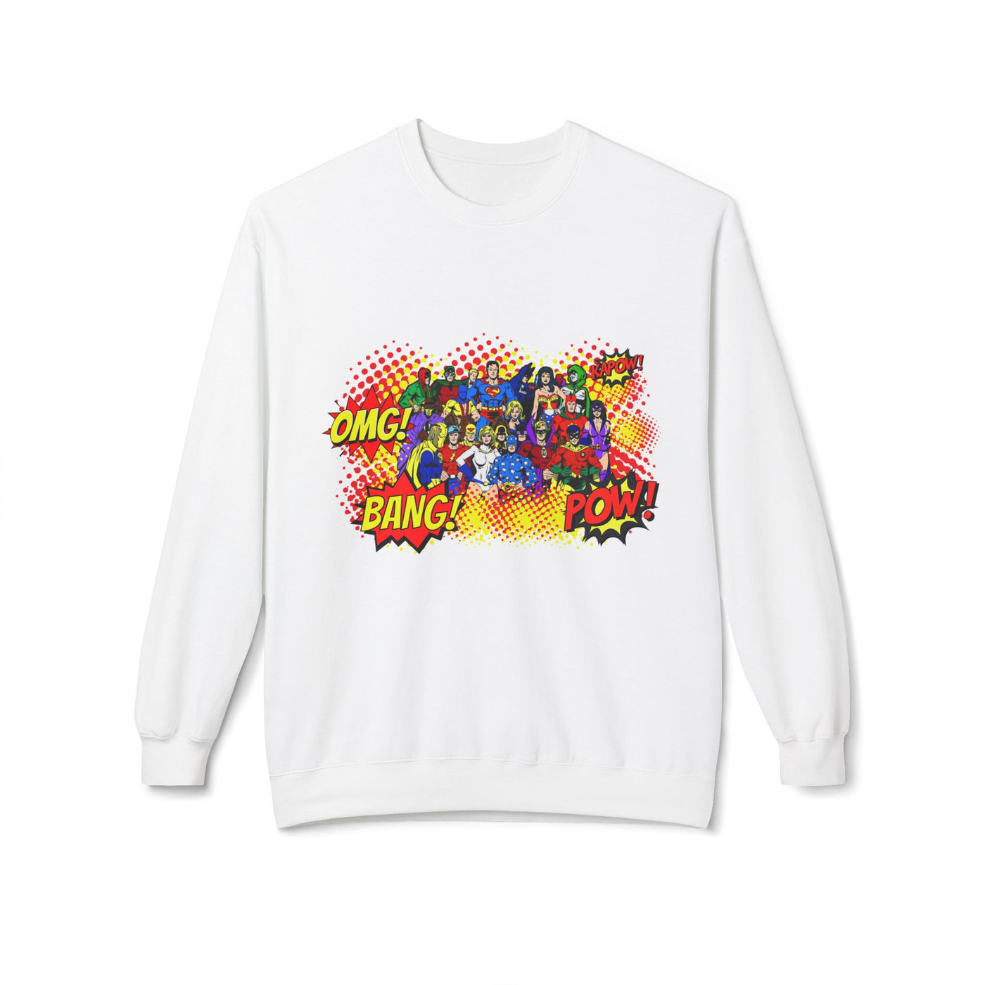 Comic Helden Graphic Sweatshirt, Superhero