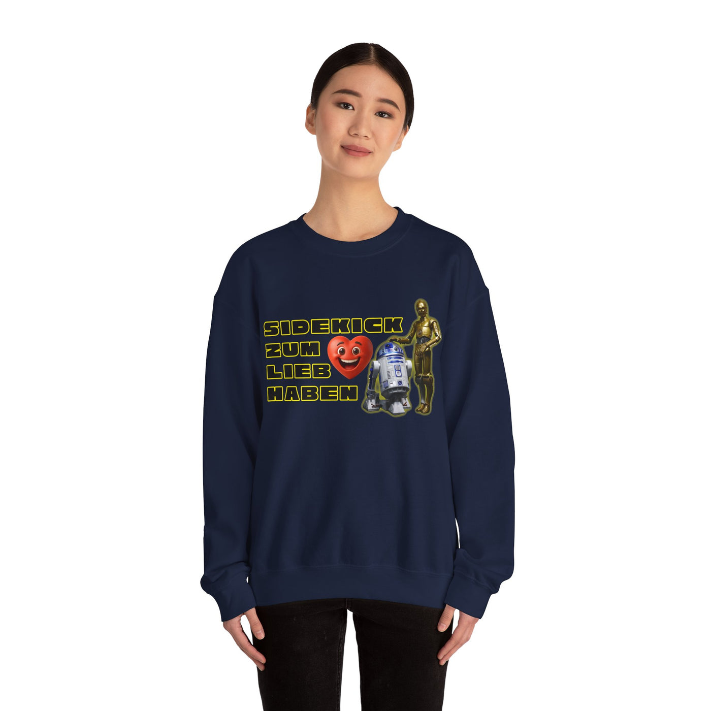 Star Wars Inspired Crewneck Sweatshirt - 'Sidekick to Love'