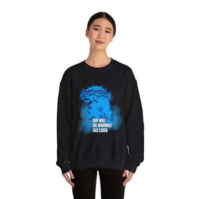 Sweatshirt Jesus "Der Weg - Die Wahrheit - Das Leben"