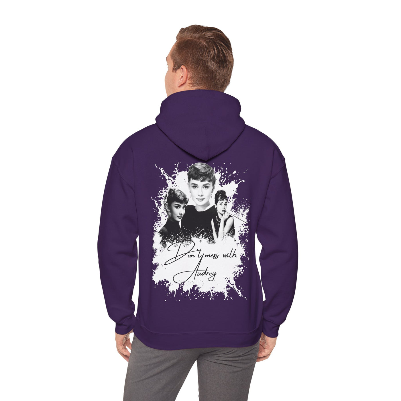Retro Audrey Hepburn Hoodie - Classic Style