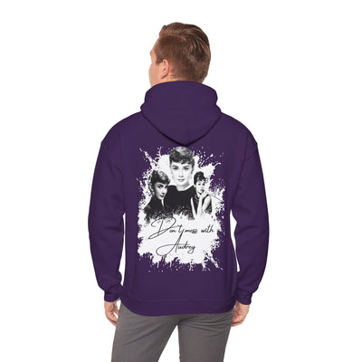 Retro Audrey Hepburn Hoodie - Classic Style