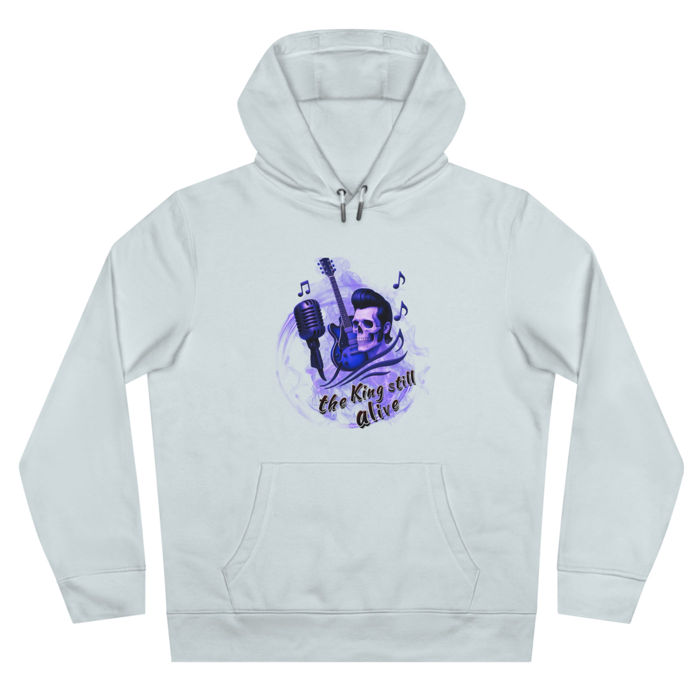 Rock 'n' Roll King Hooded Sweatshirt - 'The King Still Alive' Graphic
