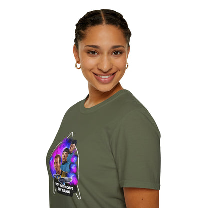 Not Without My Gang Unisex T-Shirt - Nostalgic Space Adventure Tee for Fans
