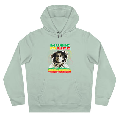 Music Is Life King Hooded Sweatshirt | Perfect for Music Lovers