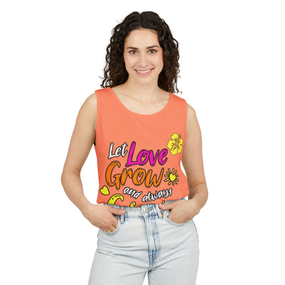 Tank Let Love Grow ... , Motivational Workout Shirt