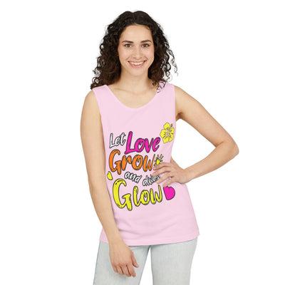 Tank Let Love Grow ... , Motivational Workout Shirt