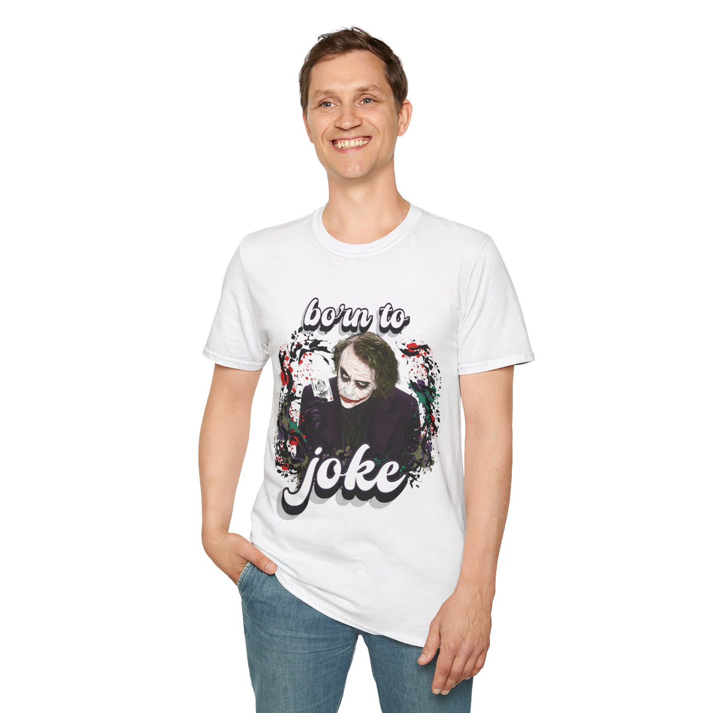 Born to Joke "Joker" Unisex Softstyle T-Shirt