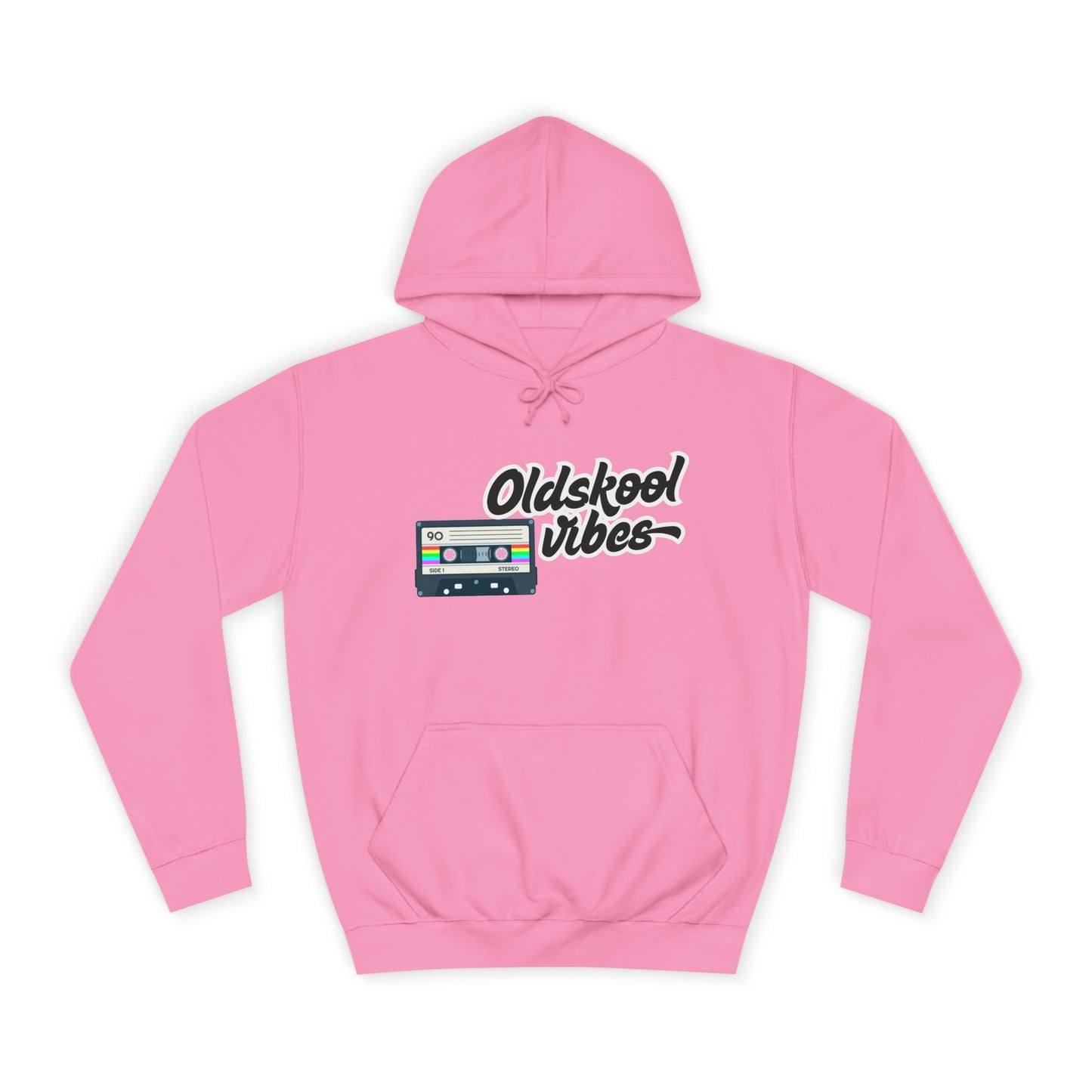 Oldskool Vibes- Hooded Sweatshirt - 'Oldskool' Graphic