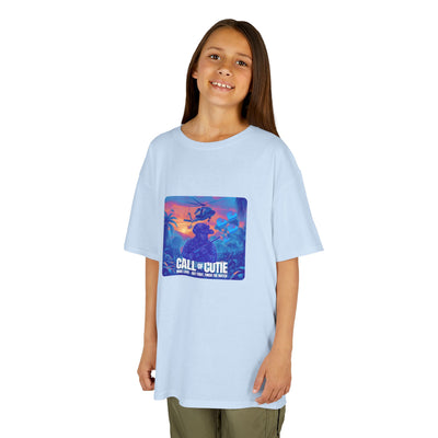 Call of Cutie Unisex Oversized Boxy Tee - Chill Vibes for Game Lovers for Teens