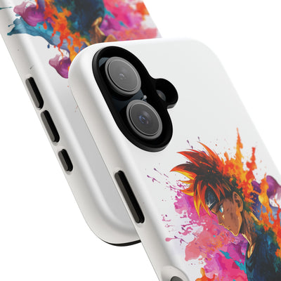 "unbesiegbare Seele" Tough Cases - Colorful Anime Phone Case Handyhülle