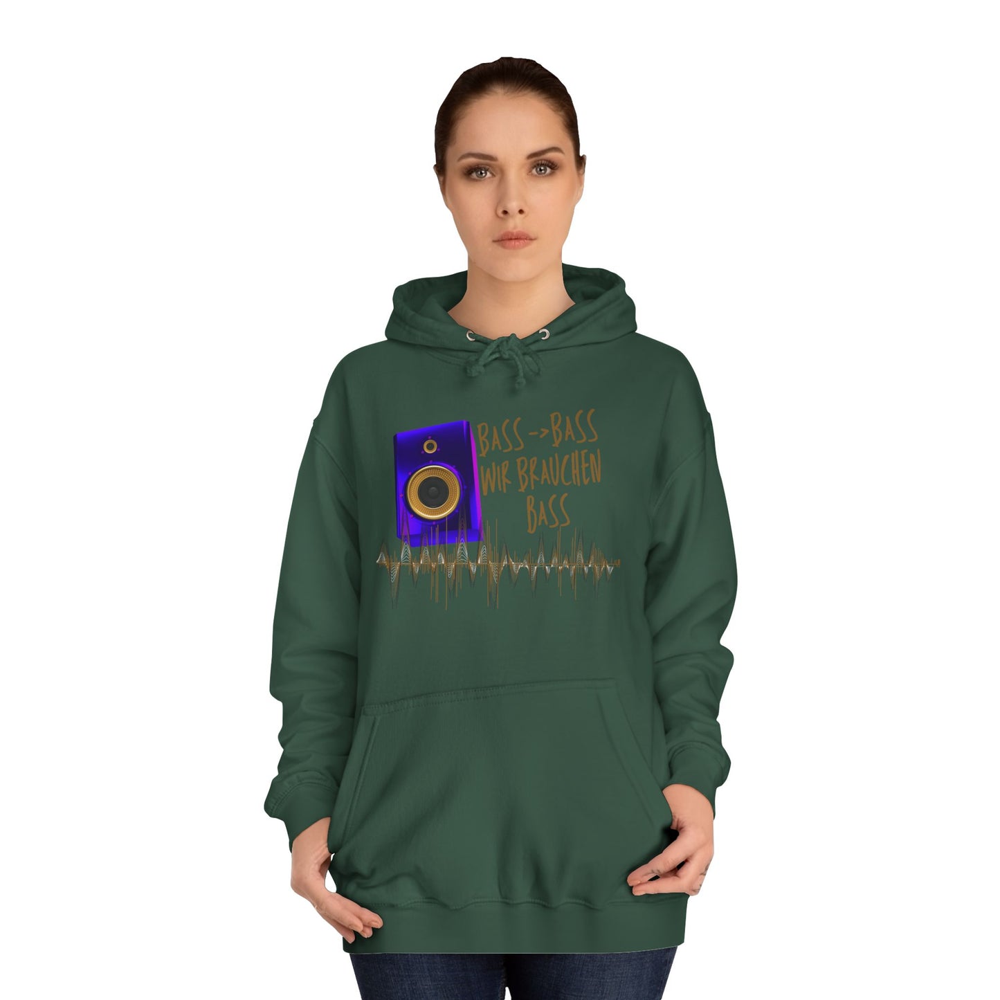 Bass, Bass wir brauchen Bass! Audio Vibes Hoodie | Unisex