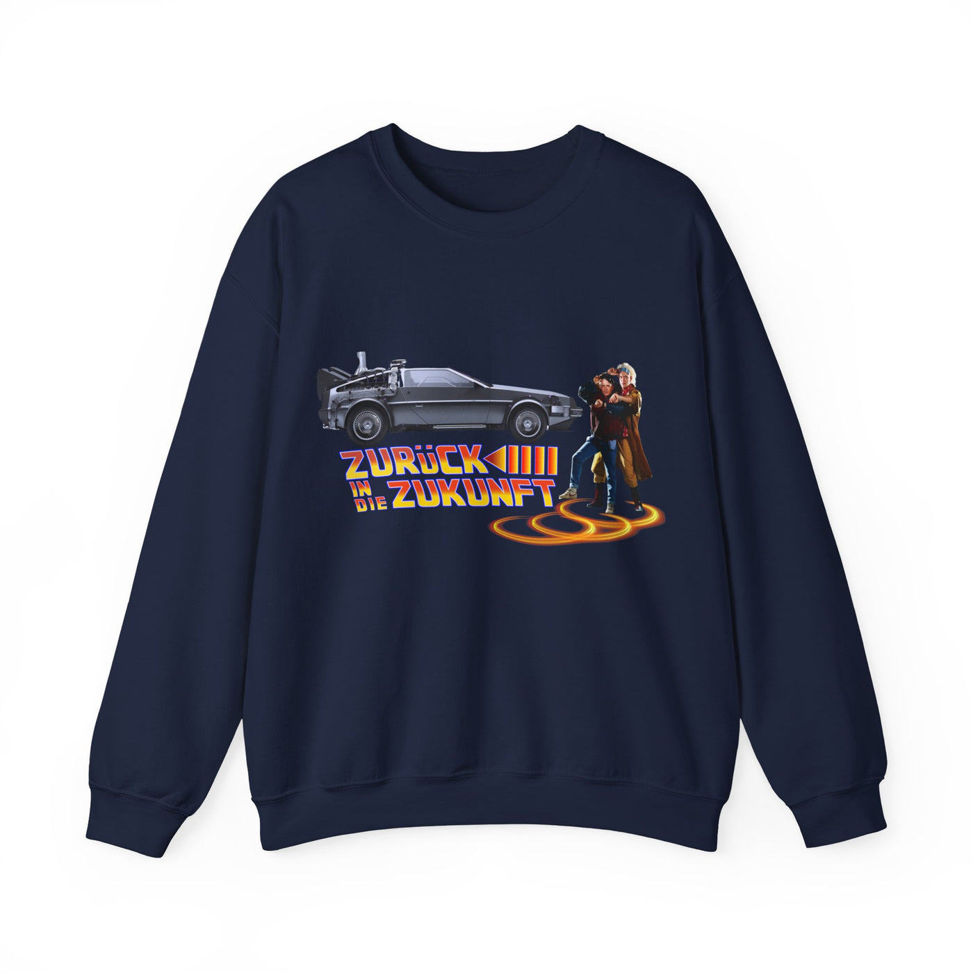 Retro Movie Sweatshirt - Back to the Future unisex