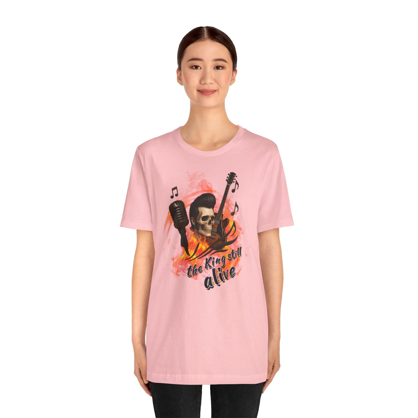 Music Vibes Unisex Jersey Tee - 'The King Still Alive' Graphic T-Shirt