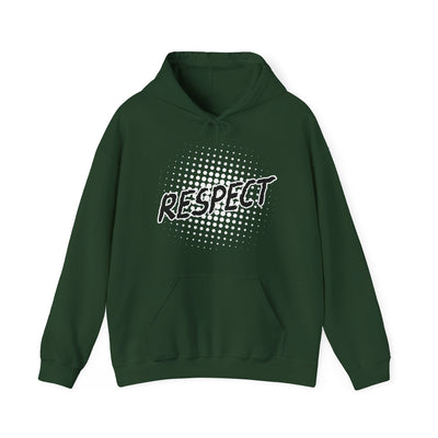 Respect Unisex Hooded Sweatshirt, Streetwear Hoodie