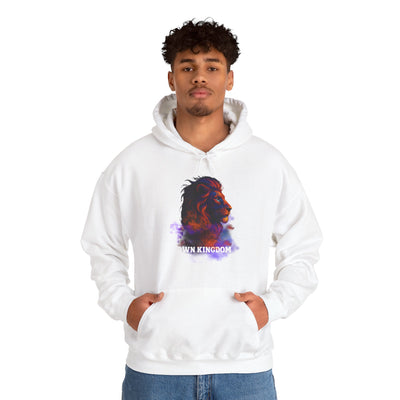 Inspirational Lion Hoodie "i am the king of my kingdom"
