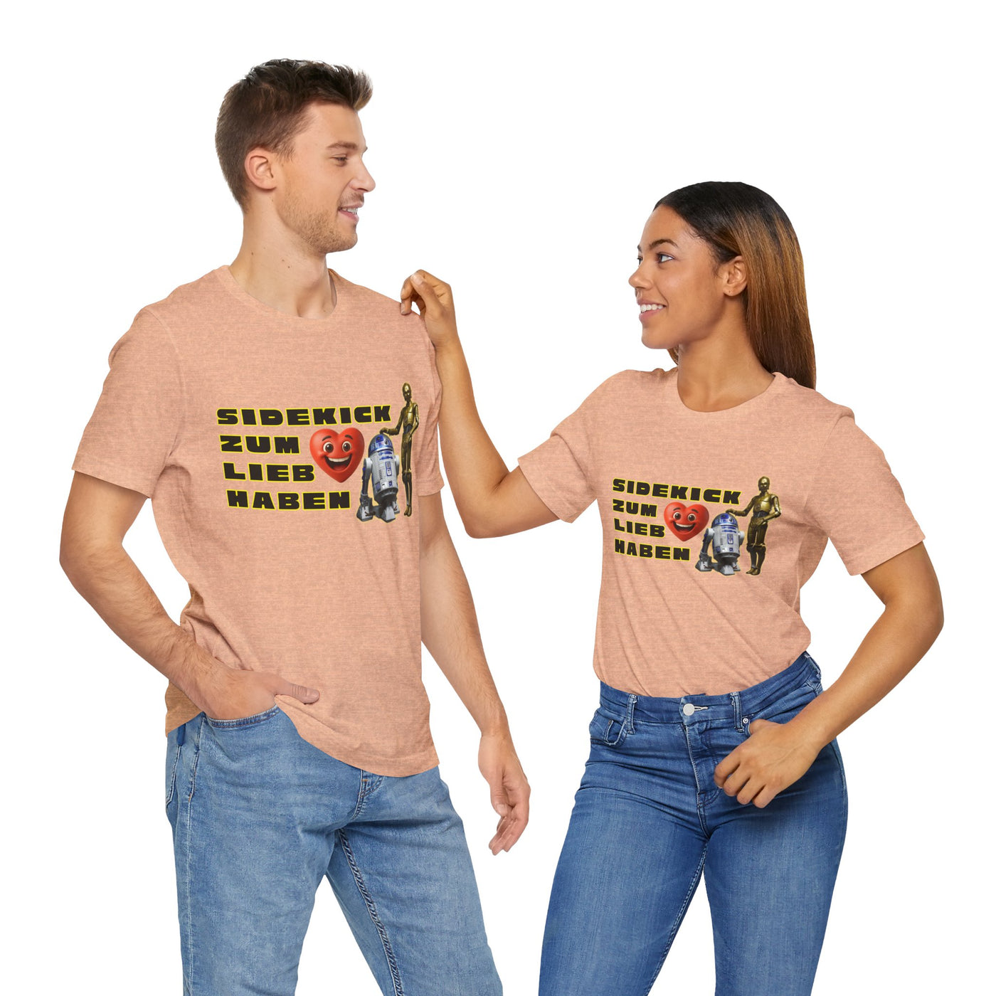Star Wars Unisex Tee - "Sidekick to Love" 