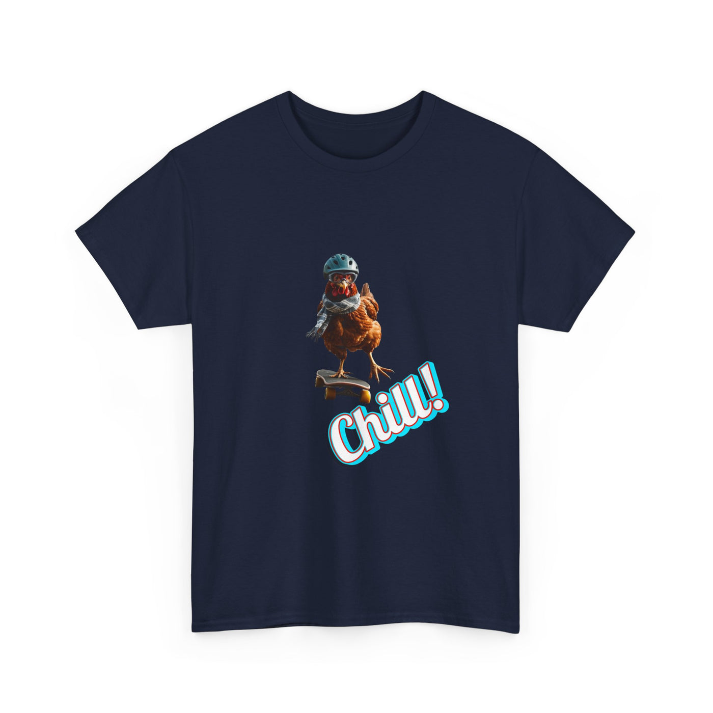 Chill Skateboarding Chicken Shirt