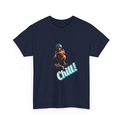Chill Skateboarding Chicken Shirt