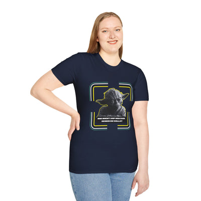 Yoda-Inspired Unisex T-Shirt - 'MIR NICHT AUF DEN... GEHEN DU SOLLST'