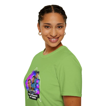 Not Without My Gang Unisex T-Shirt - Nostalgic Space Adventure Tee for Fans