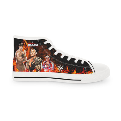 WWE, Wrestling Legenden The Rock, Hulk Hogan, Undertaker High Top Sneakers