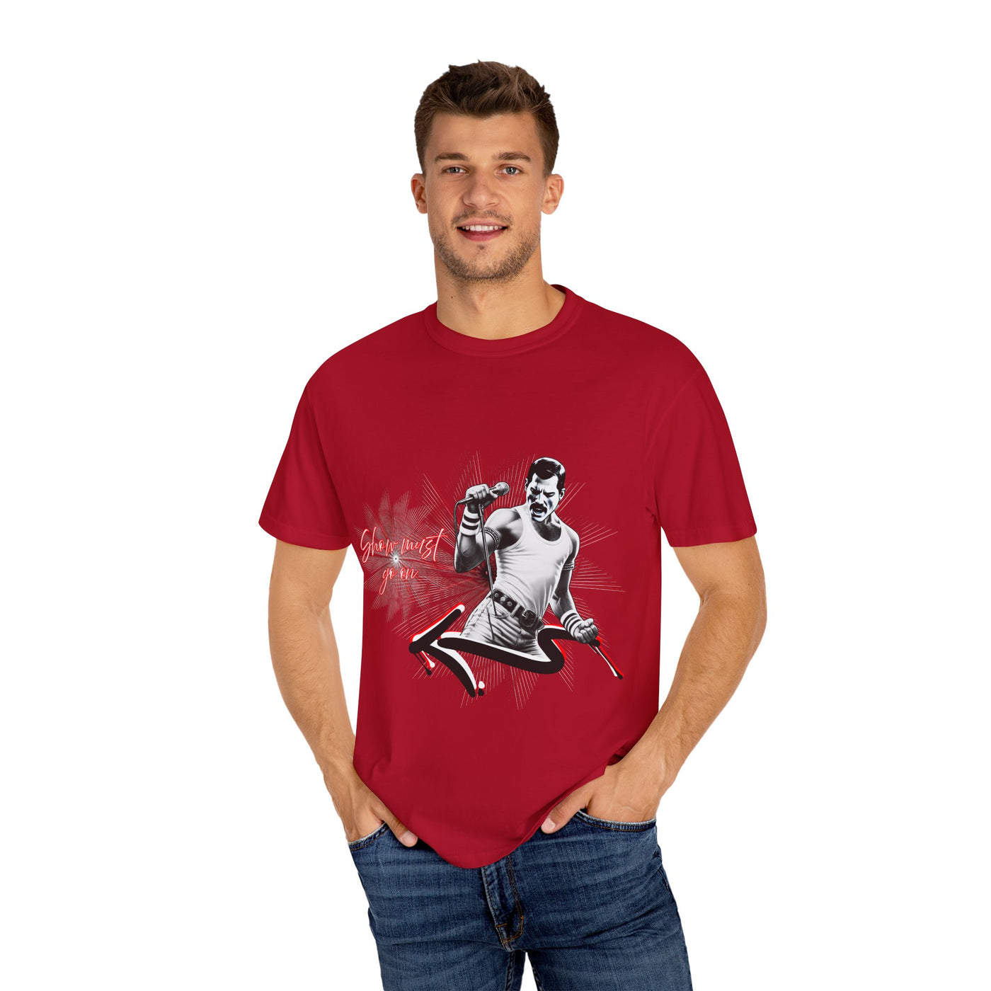 Show must go on  Freddie... T shirt