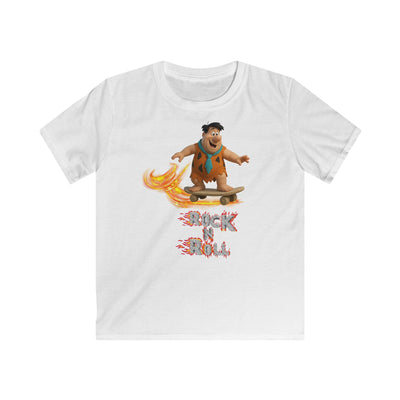 Teeny -  Flintstones  -  Rock n Roll Groovy Kids Tee, Fun Kid's Shirt,