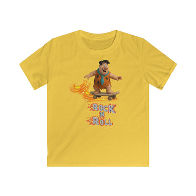 Teeny -  Flintstones  -  Rock n Roll Groovy Kids Tee, Fun Kid's Shirt,