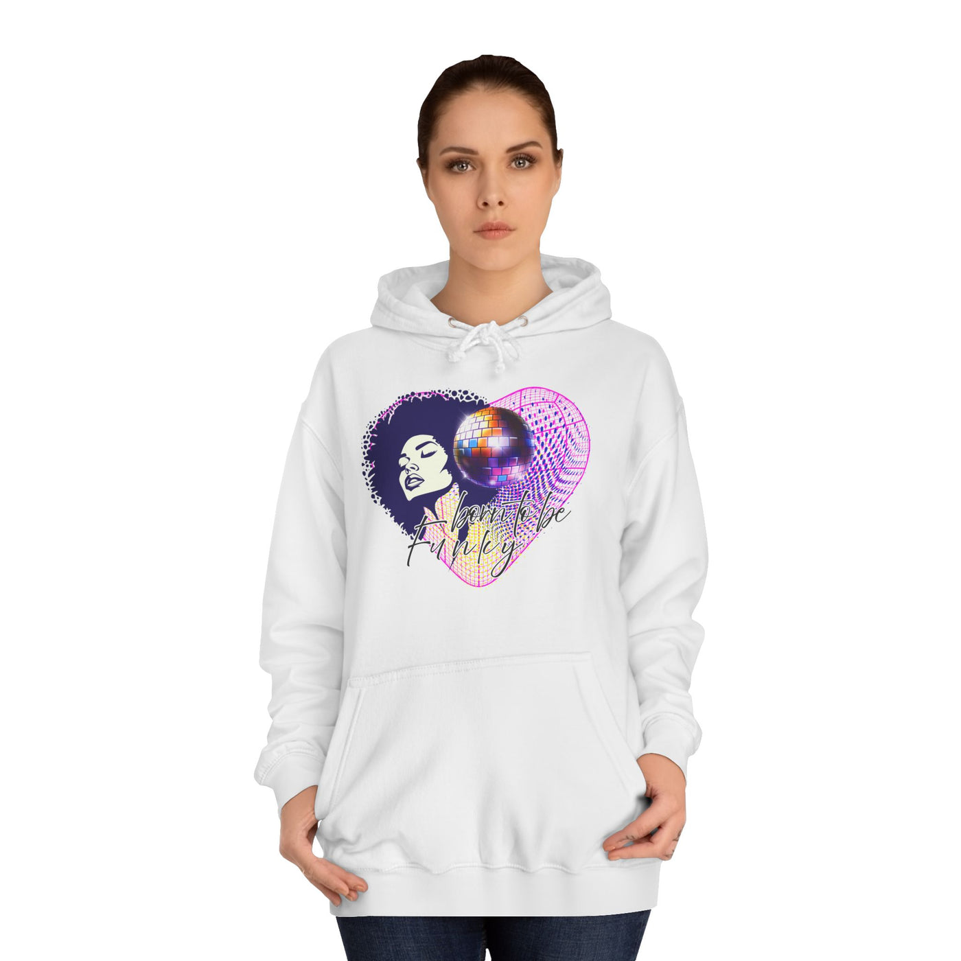 Born to be funky  Hoodie - Melly Silence