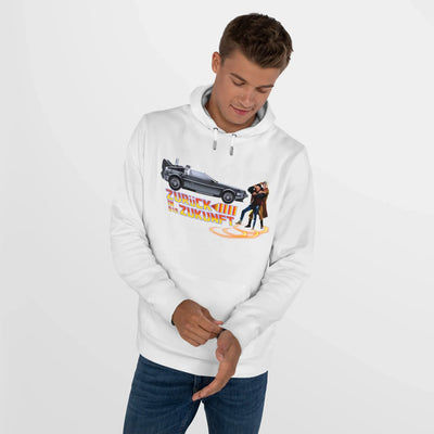 Back to the future - King Hooded Sweatshirt - Perfect for Movie Lovers and Casual Comfort 