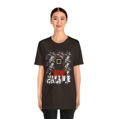 Squid Game Unisex Jersey Tee - Casual Graphic Shirt for Fans