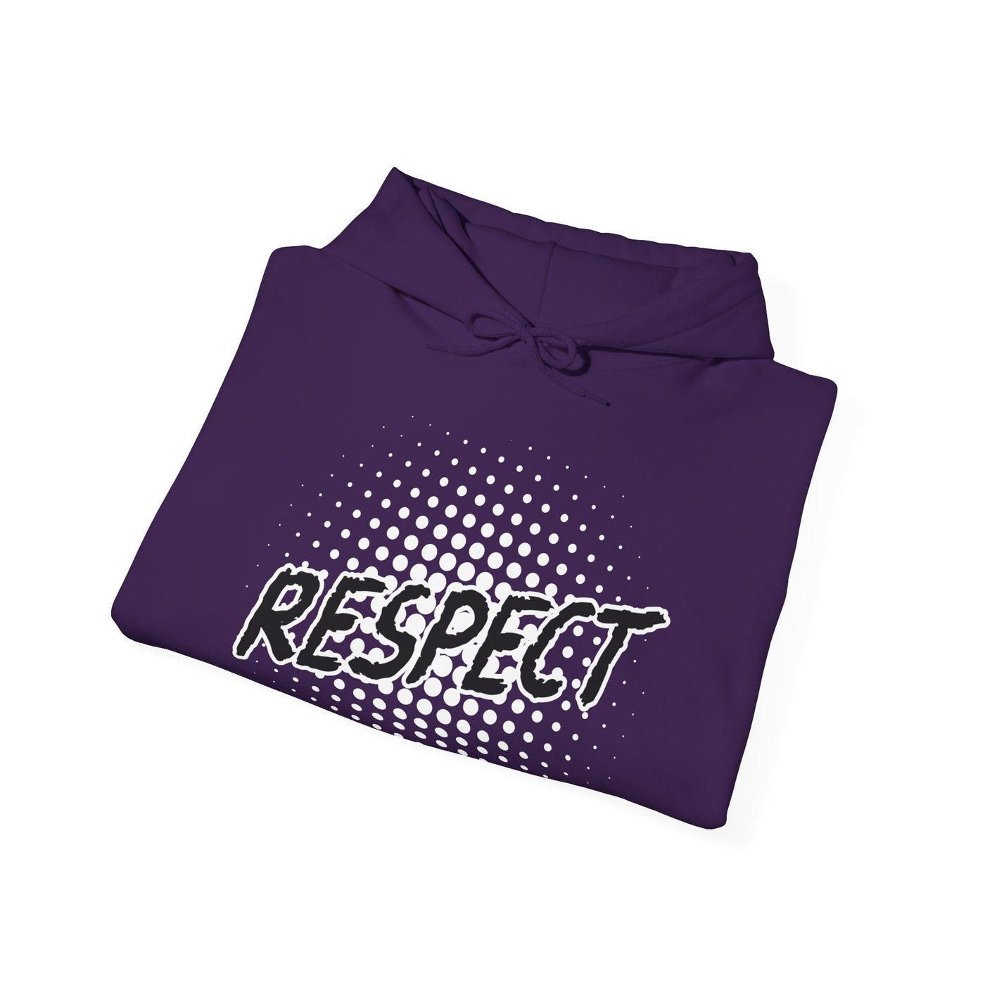 Respect Unisex Hooded Sweatshirt, Streetwear Hoodie