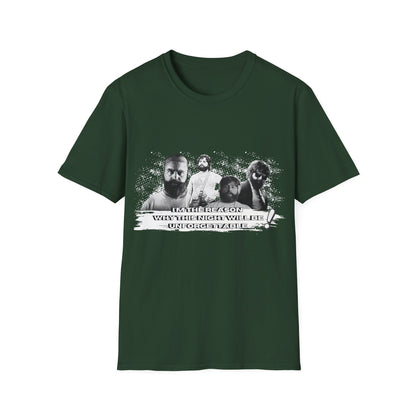 I am the reason why this night...Retro Graphic Unisex Softstyle T-Shirt - Hangover Alan