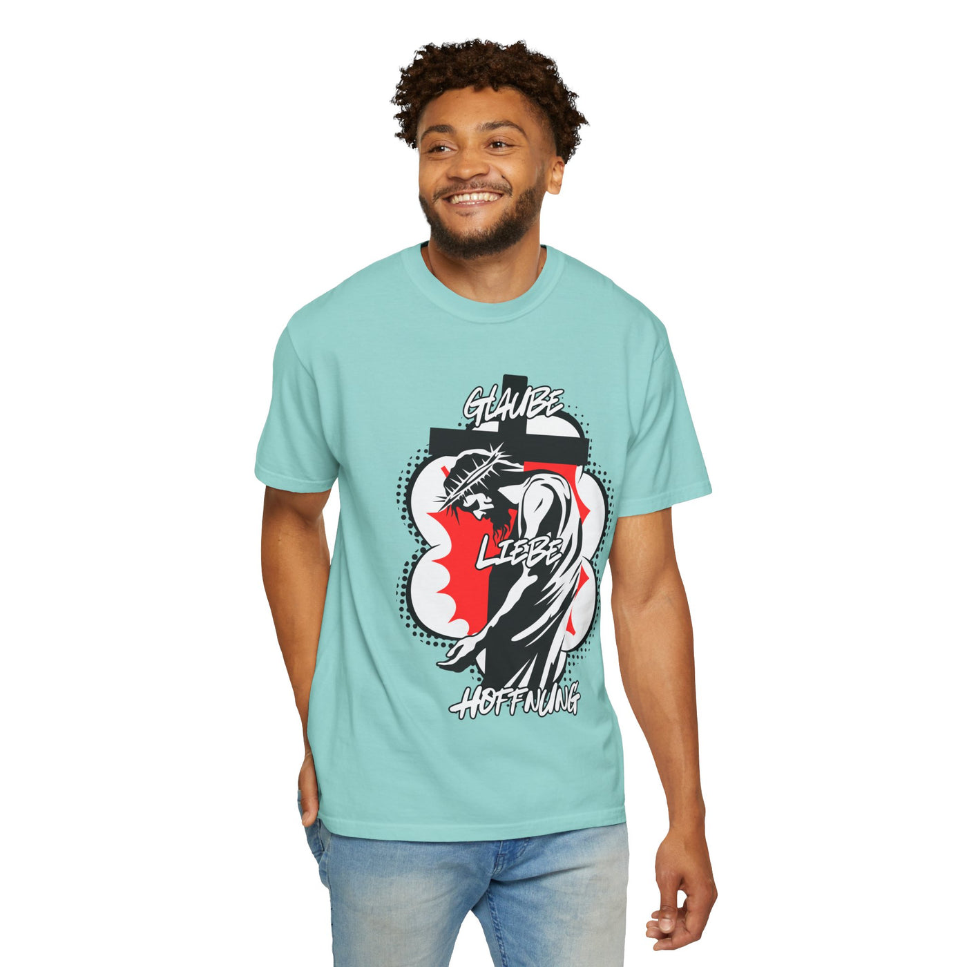 Jesus Glaube Liebe Hoffnung Shirt