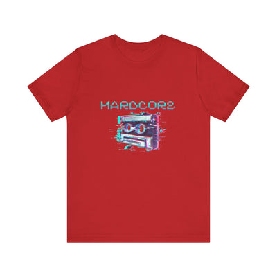 Techno - Hardcore Never Dies - Retro Graphic Tee, 90s Aesthetic Shirt unisex