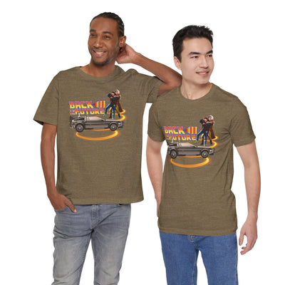Retro Back to the Future Tee - Unisex Short Sleeve Shirt