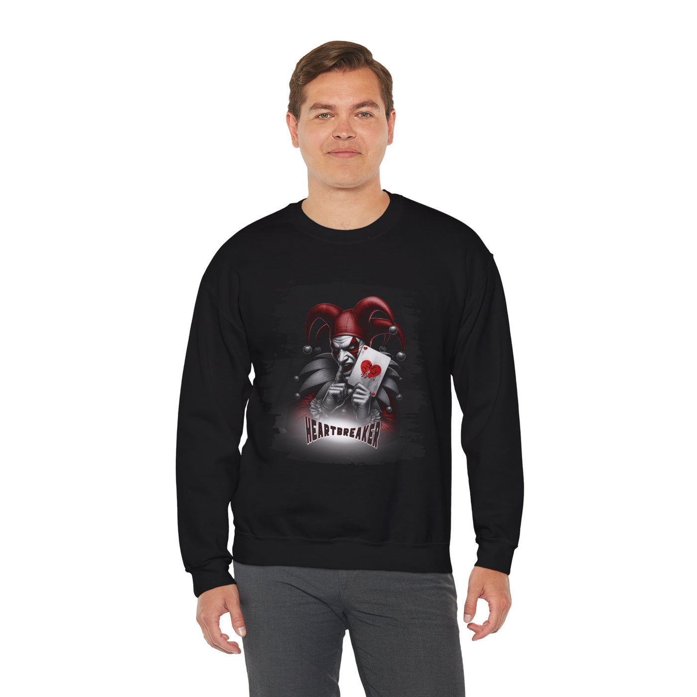 Sweatshirt with Horror Joker