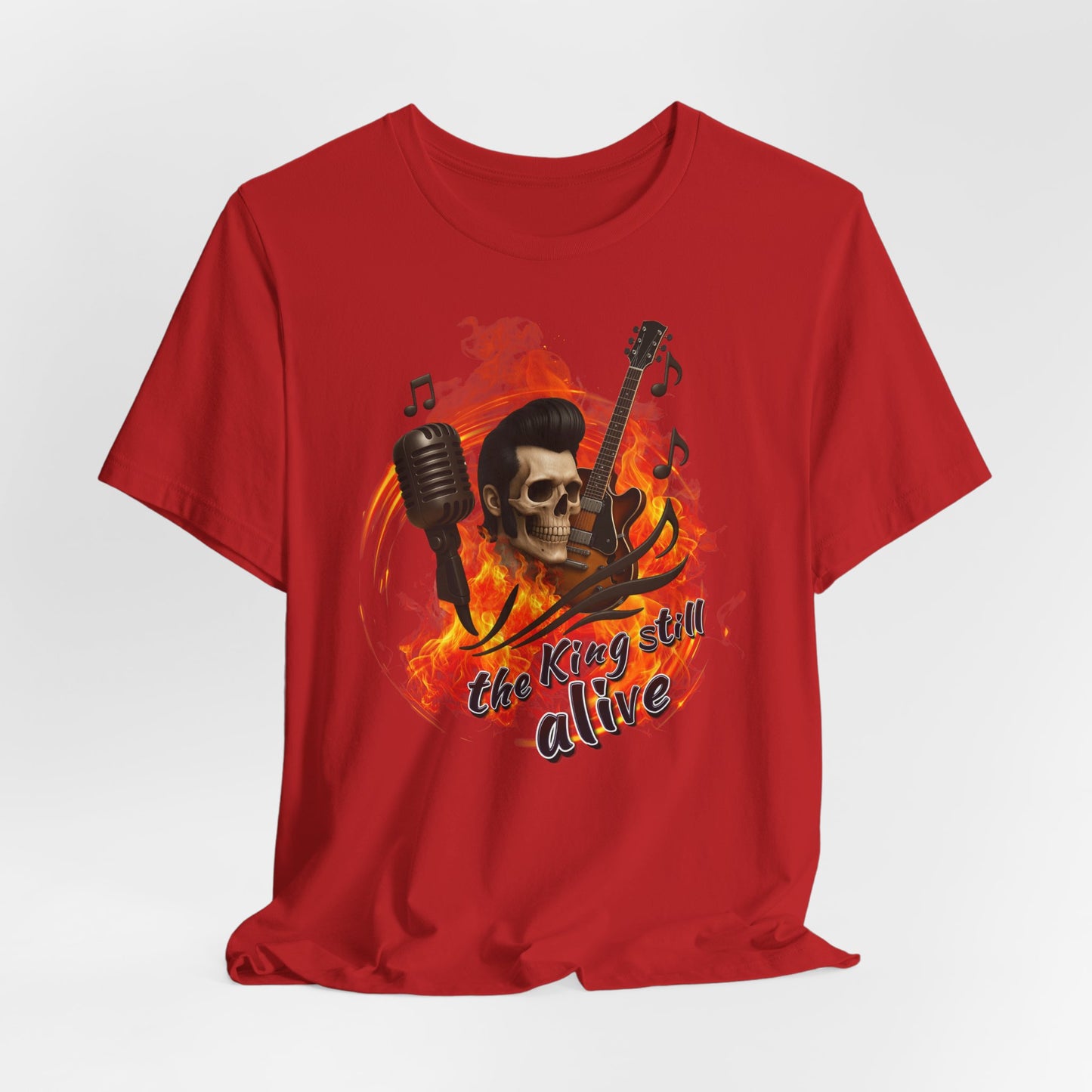 Music Vibes Unisex Jersey Tee - 'The King Still Alive' Graphic T-Shirt