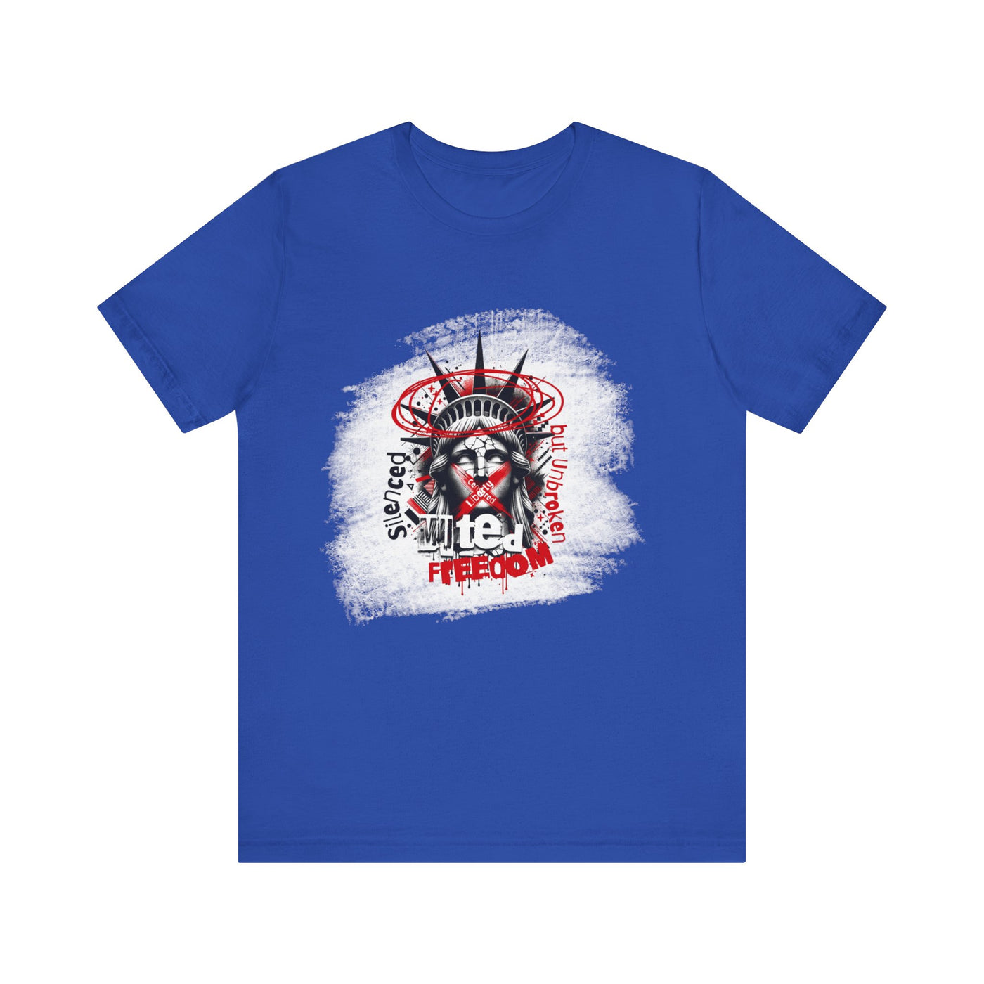 Freedom-Themed Unisex T-Shirt, Statue of Liberty - Freiheitsstatue