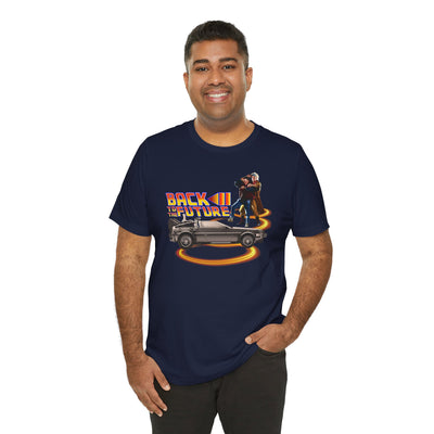 Retro Back to the Future Tee - Unisex Short Sleeve Shirt