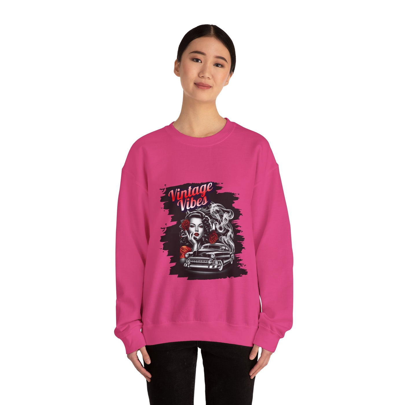 Vintage Vibes Unisex Sweatshirt, Retro