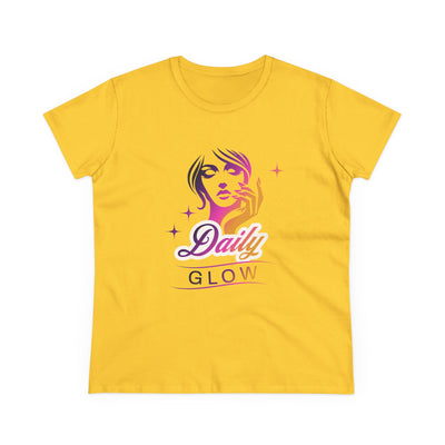 Women's Midweight Cotton Tee - Daily Glow