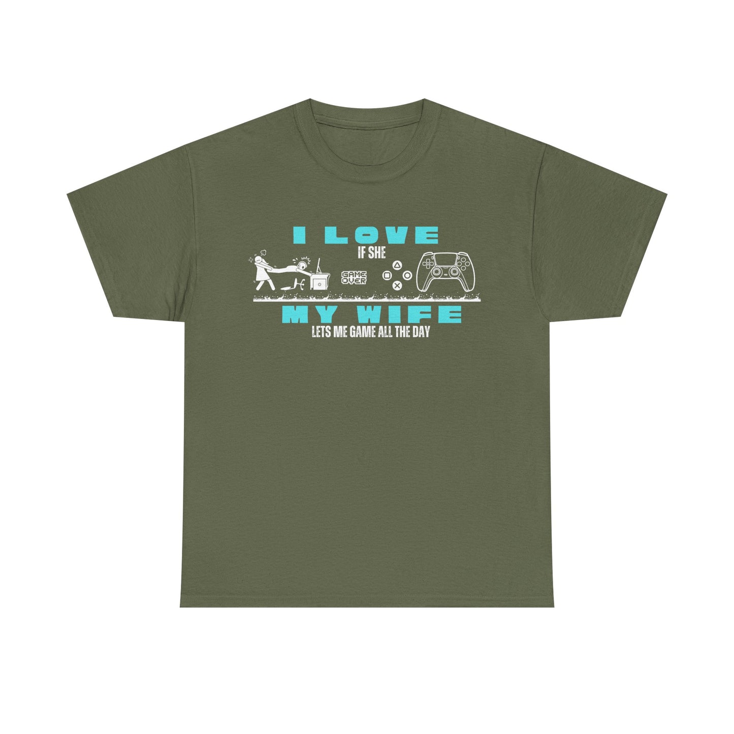 I love my wife - when she lets me gamble - Fun Shirt