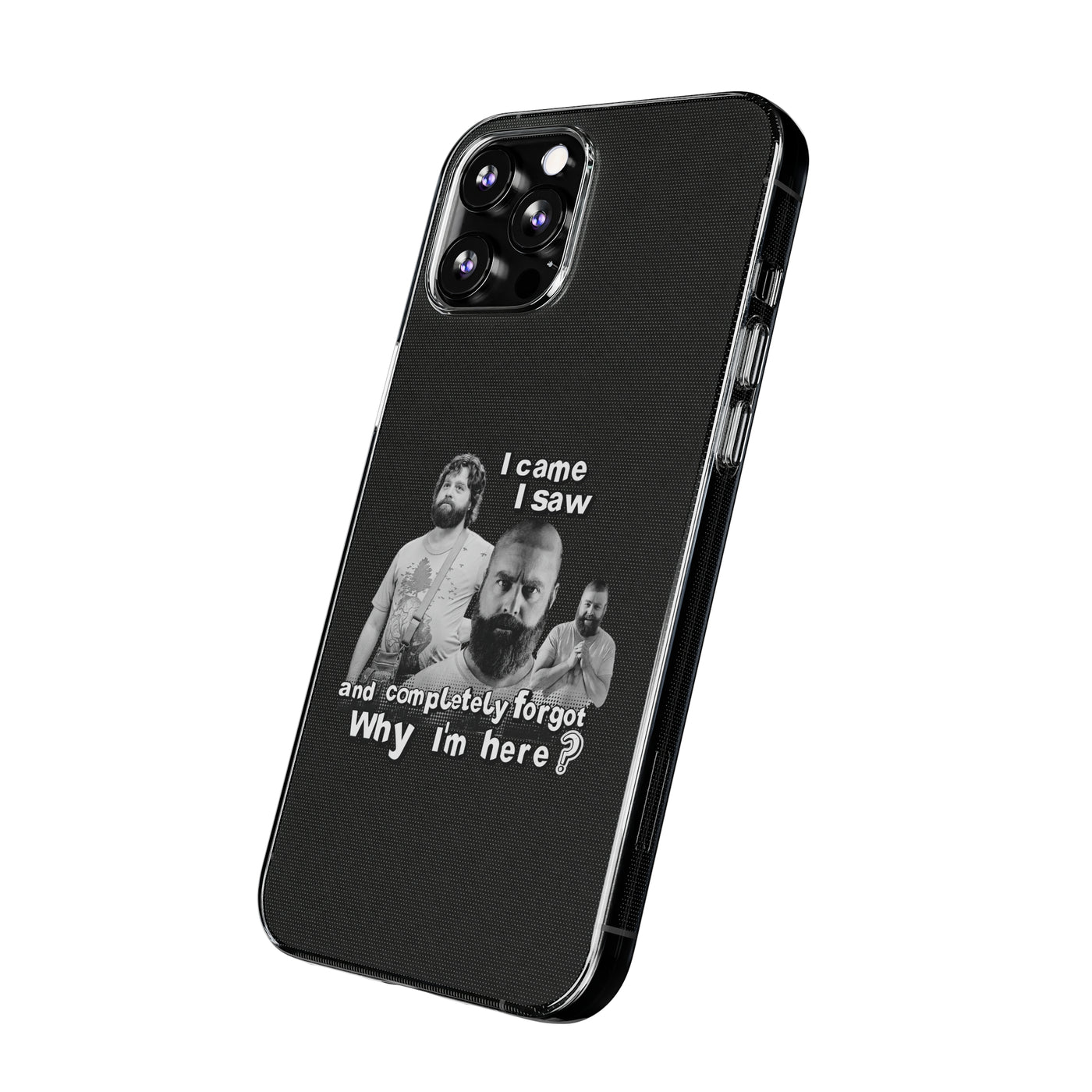 I Came, I Saw & Forgot, Alan Hangover -  Funny Phone Case  - Handyhülle -