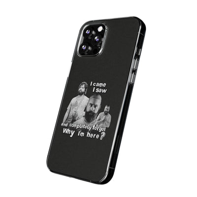 I Came, I Saw & Forgot, Alan Hangover -  Funny Phone Case  - Handyhülle -