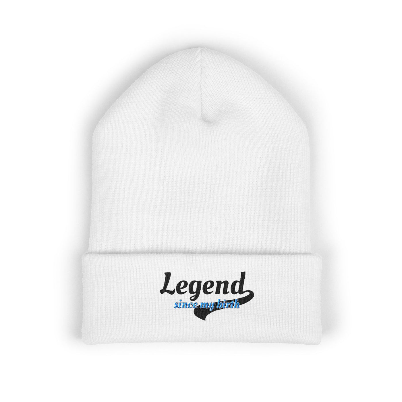 Legend Beanie - Classic Cuffed Hat, Unisex Beanie