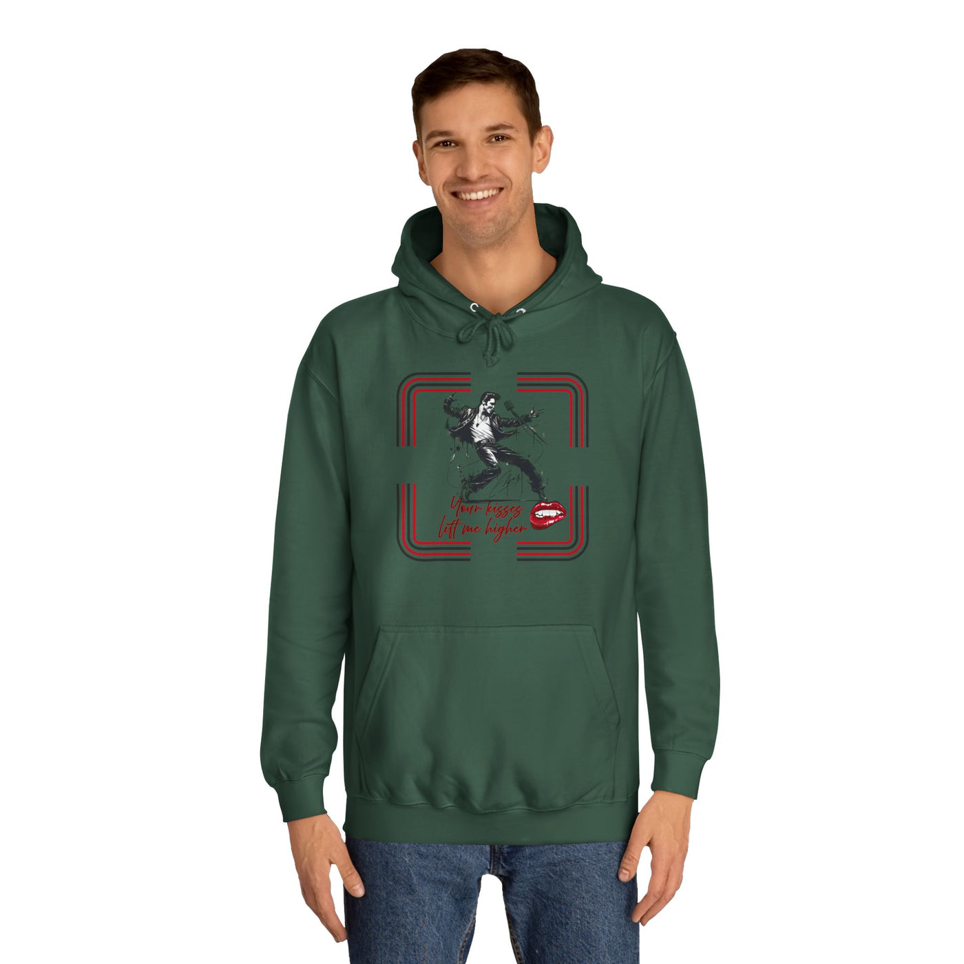 Your Kisses lift me higher hoodie