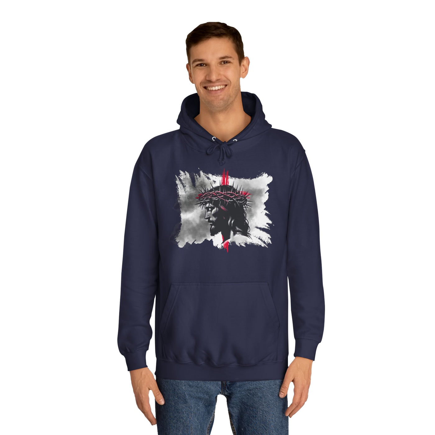 Jesus blessed - saved - loved Hoodie