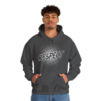 Respect Unisex Hooded Sweatshirt, Streetwear Hoodie